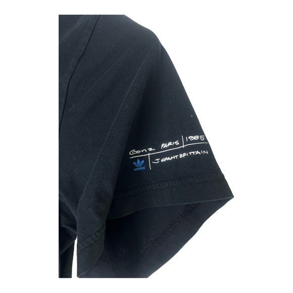 adidas + GONZ Skateboard Black T-Shirt J.Grant Brittain Large Valhall Curated - Picture 4 of 7